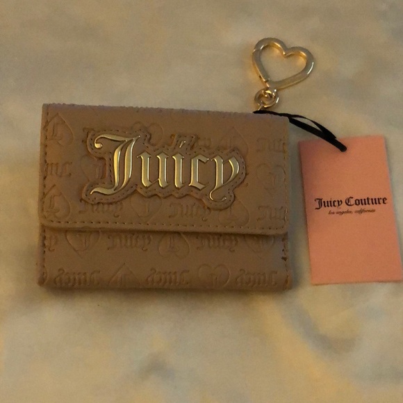 Juicy Couture Cafe Upgrade U Double Sided Trifold Wallet NWT - Picture 13 of 16